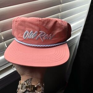 Old Row Script Nylon Hat , only worn once!